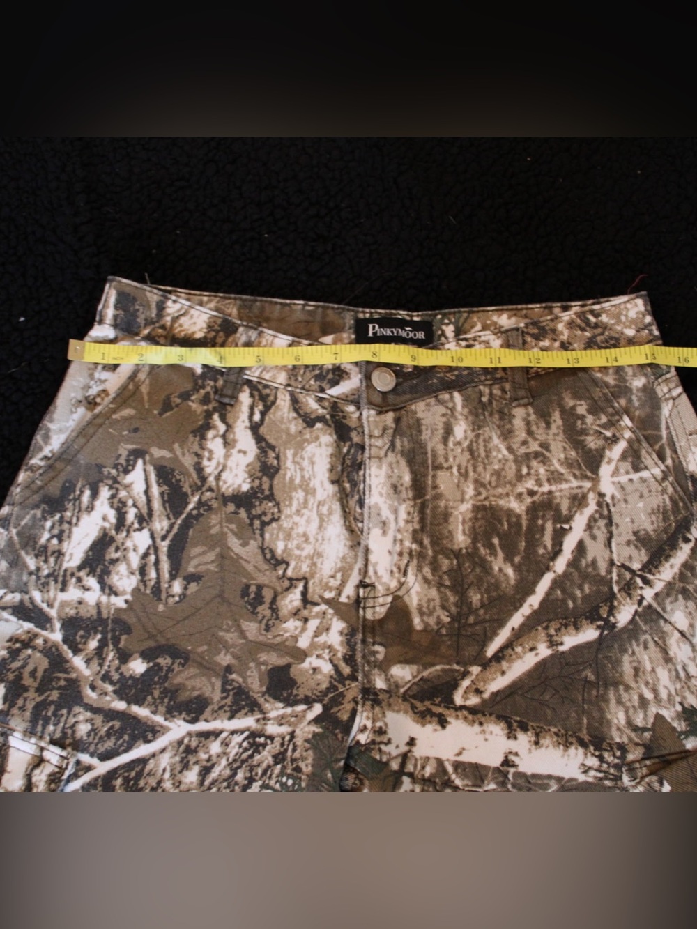 Camo Cargo Pants in Brown/Beige - Picture 6 of 8